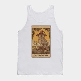 The Magician - Owls Tarot Tank Top